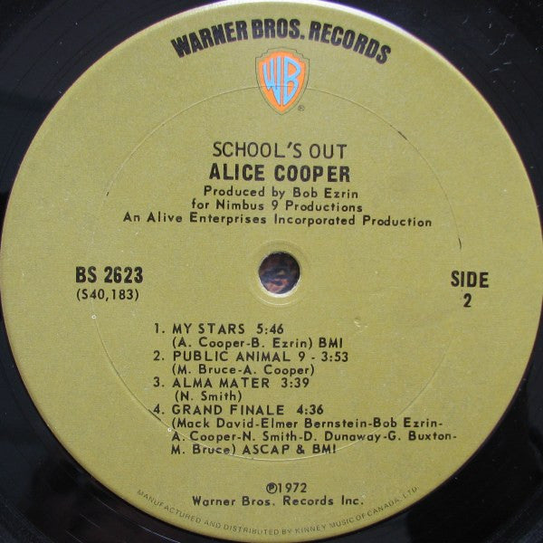 Alice Cooper - School's Out - 1972