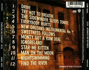 R.E.M. - Automatic For The People (CD) - 1992