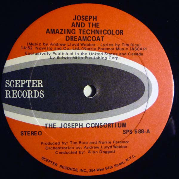 Andrew Lloyd Webber, Tim Rice - Joseph And The Amazing Technicolor Dreamcoat - 1971