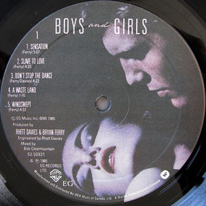 Bryan Ferry - Boys And Girls - 1985