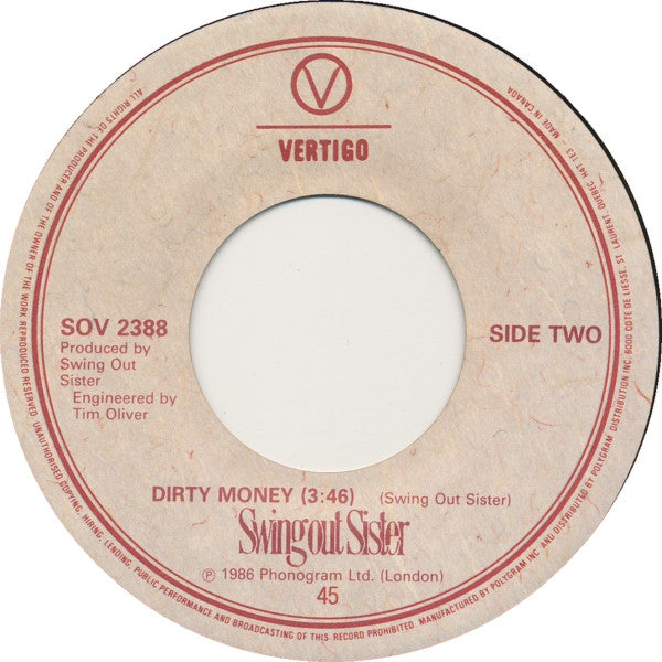 Swing Out Sister - Breakout - 1986