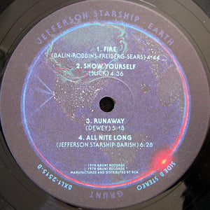 Jefferson Starship - Earth - 1978