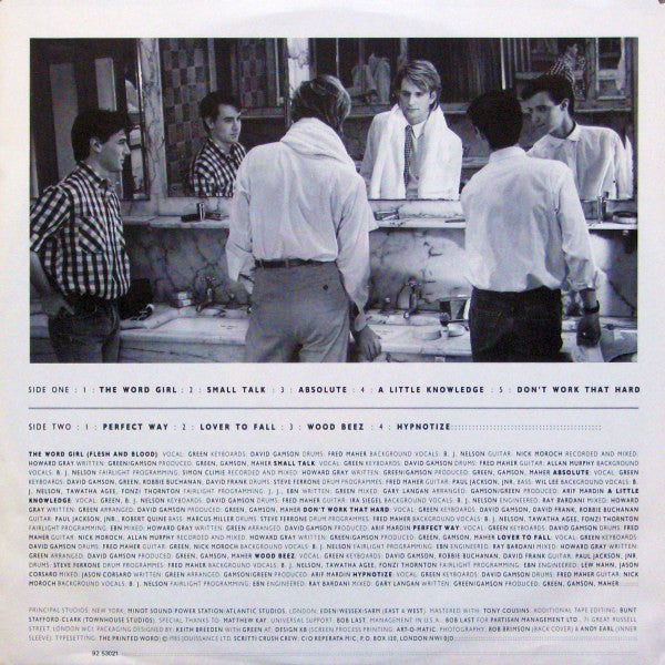 Scritti Politti - Cupid & Psyche 85 - 1985