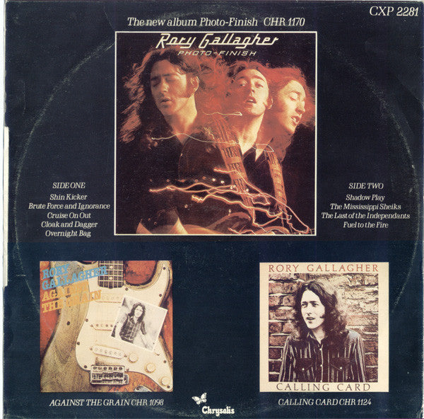 Rory Gallagher - Shadow Play / Brute Force And Ignorance B/w Moonchild / Souped Up Ford - 1978