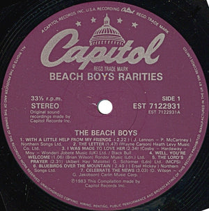 The Beach Boys - The Beach Boys Rarities Vinyl Record