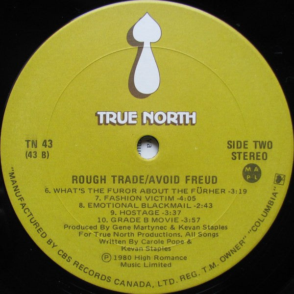 Rough Trade - Avoid Freud - 1980