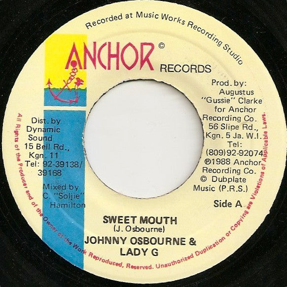 Johnny Osbourne / Lady G - Sweet Mouth - 1988