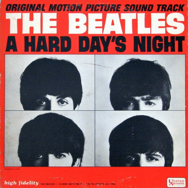 The Beatles - A Hard Day's Night (Original Motion Picture Sound Track) Vinyl Record