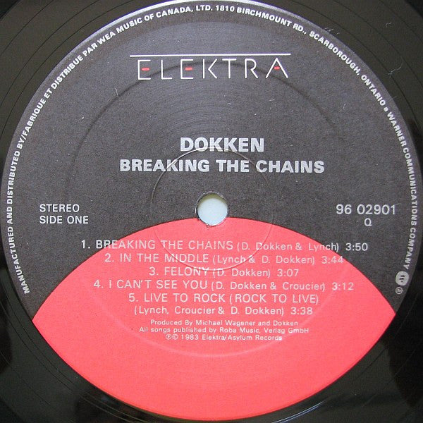 Dokken - Breaking The Chains - 1983
