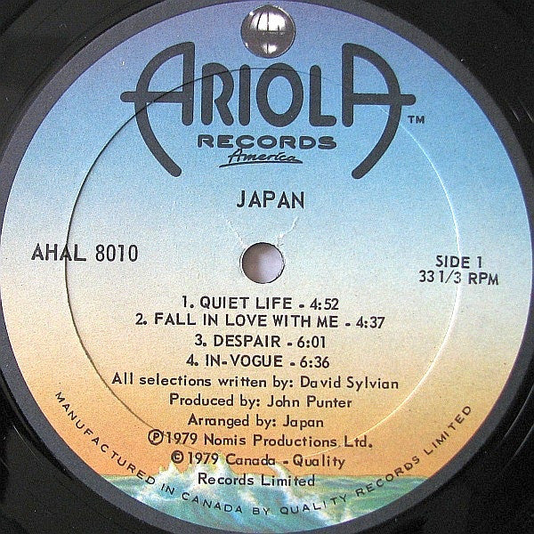 Japan - Quiet Life - 1979