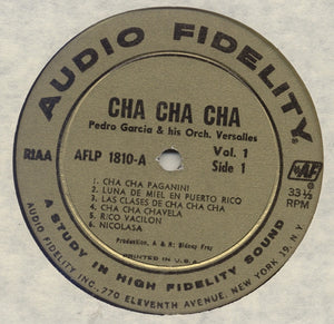 Pedro Garcia And His Del Prado Orchestra - Cha Cha Cha Vol. 1 - 1956