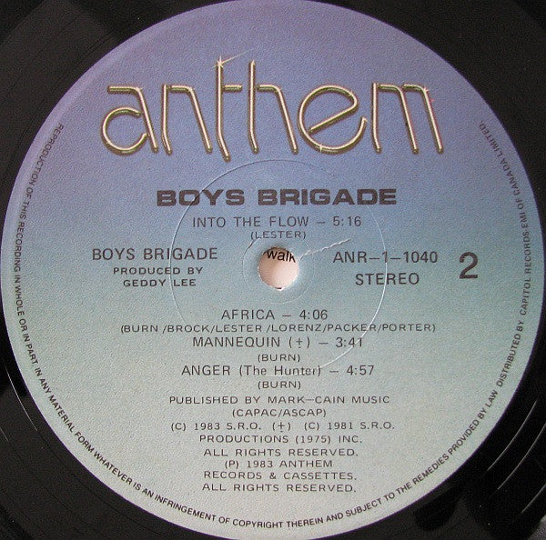 Boys Brigade - Boys Brigade