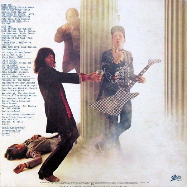 Cheap Trick - Dream Police - 1979