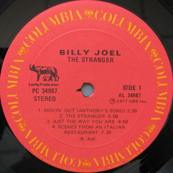 Billy Joel - The Stranger - 1977
