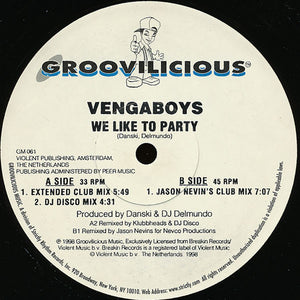 Vengaboys - We Like To Party