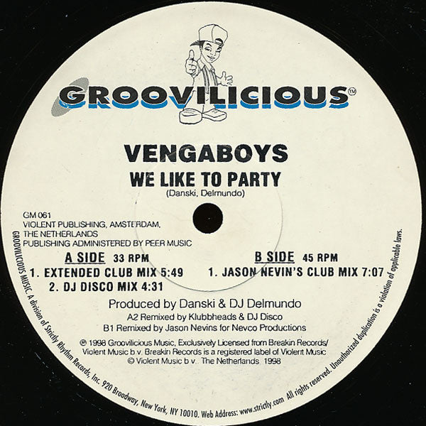 Vengaboys - We Like To Party