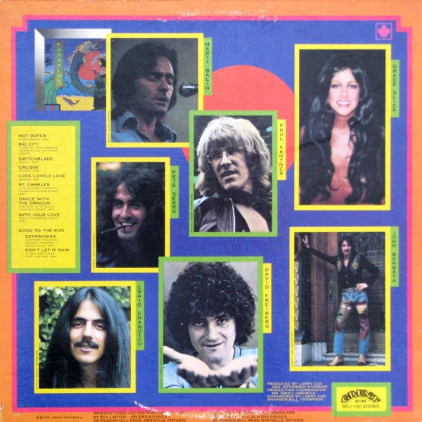 Jefferson Starship - Spitfire - 1976