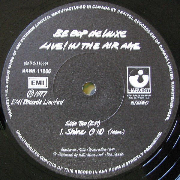 Be Bop Deluxe - Live! In The Air Age - 1977