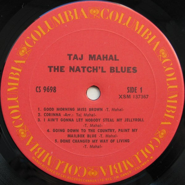 Taj Mahal - The Natch'l Blues -