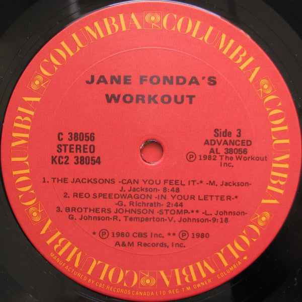 Various - Jane Fonda's Workout Record - 1982