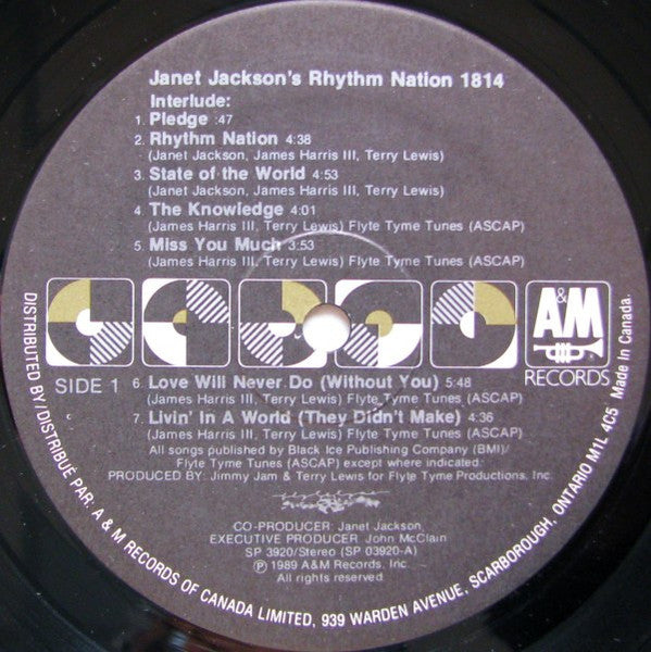 Janet Jackson - Rhythm Nation 1814 - 1989