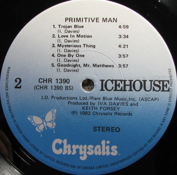 Icehouse - Primitive Man - 1982