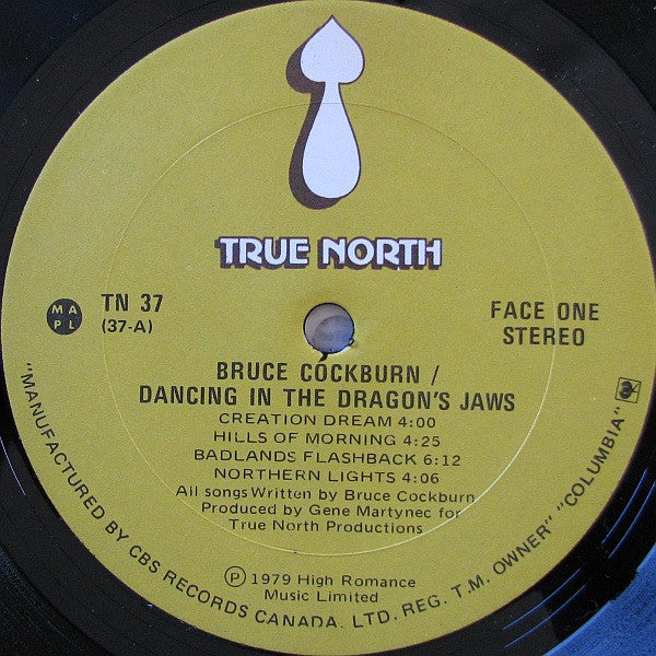 Bruce Cockburn - Dancing In The Dragon's Jaws - 1979