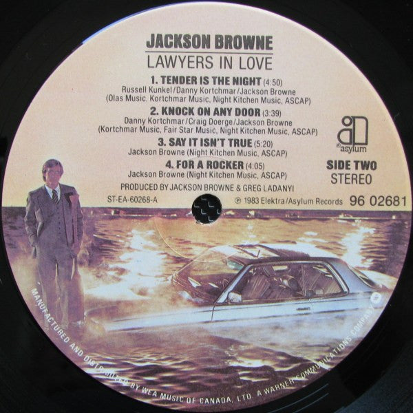 Jackson Browne - Lawyers In Love - 1983