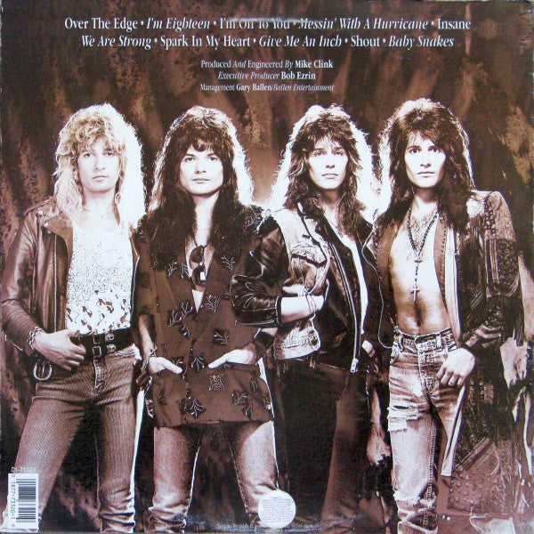 Hurricane - Over The Edge - 1988