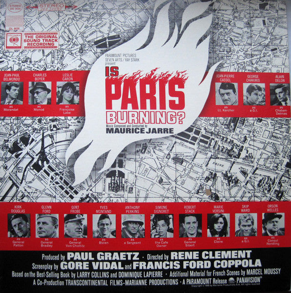 Maurice Jarre - Is Paris Burning? (The Original Sound Track Recording) - 1966
