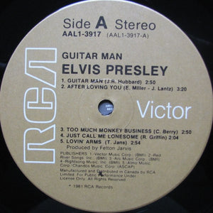 Elvis Presley - Guitar Man - 1981