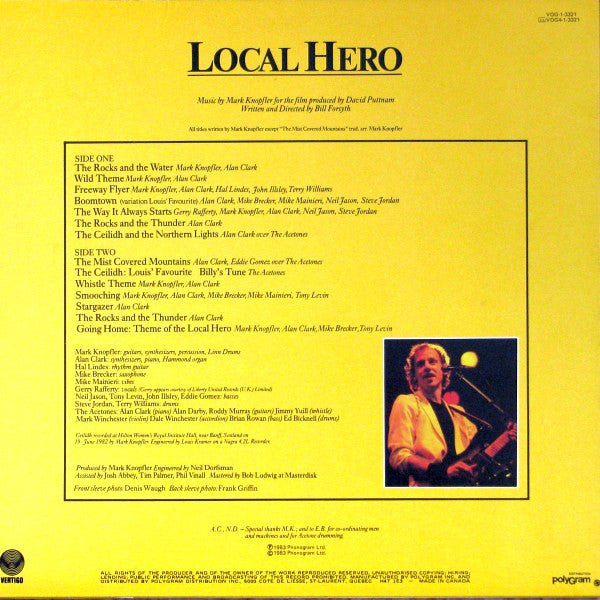 Mark Knopfler - Local Hero - 1983