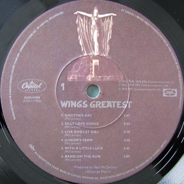 Wings - Wings Greatest - 1978