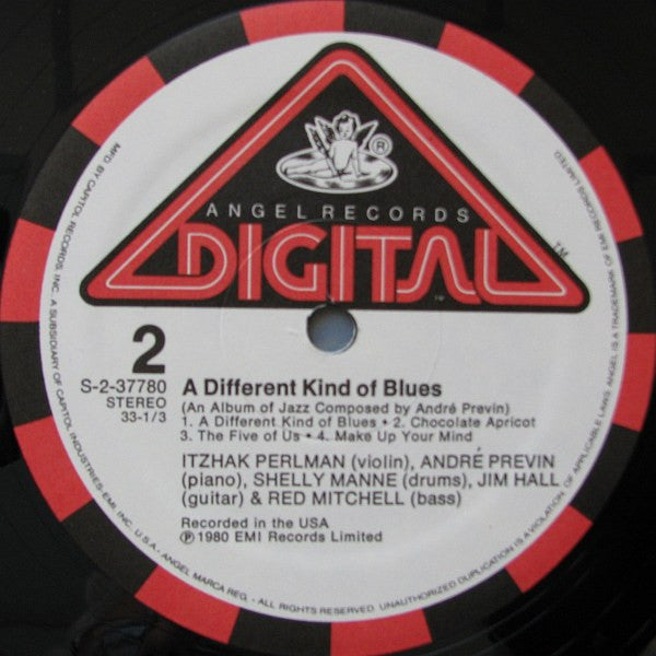 Itzhak Perlman - A Different Kind Of Blues (An Album Of Jazz Composed By André Previn)