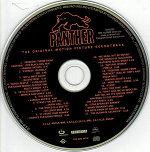 Various - Panther (The Original Motion Picture Soundtrack) (CD) - 1995