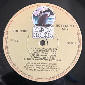Cure, The - Boys Don't Cry - 1980