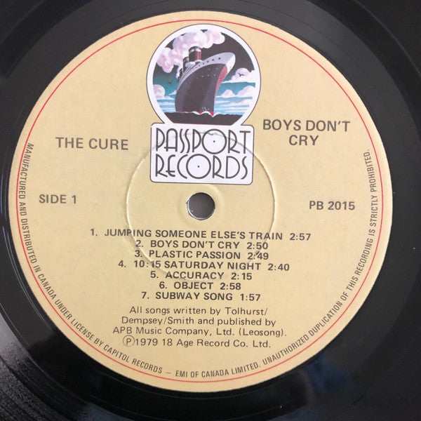 Cure, The - Boys Don't Cry - 1980
