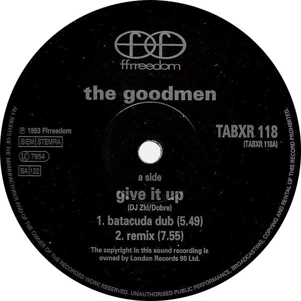 The Good Men - Give It Up (Remix)