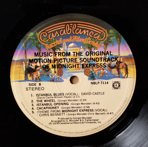 Giorgio Moroder - Midnight Express (Music From The Original Motion Picture Soundtrack) -