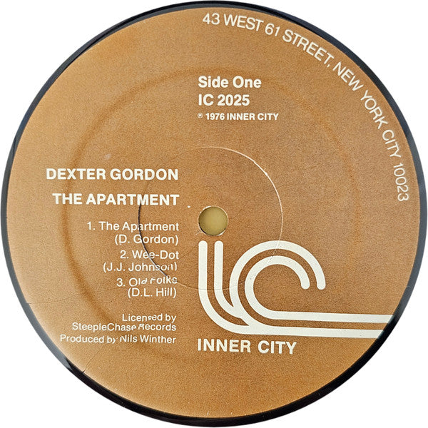 Dexter Gordon Quartet - The Apartment - 1976