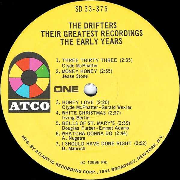Drifters, The - Their Greatest Recordings (The Early Years) - 1971