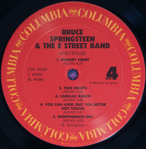 Bruce Springsteen & The E-Street Band - Live / 1975-85 - 1986
