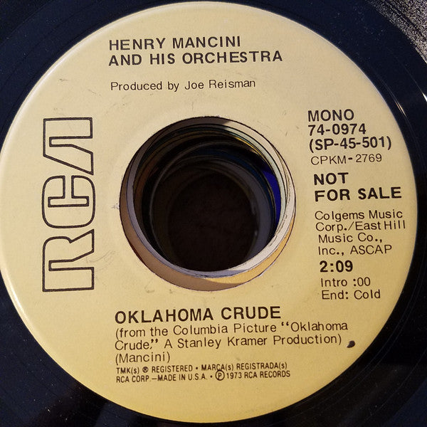 Henry Mancini And His Orchestra - Oklahoma Crude 
