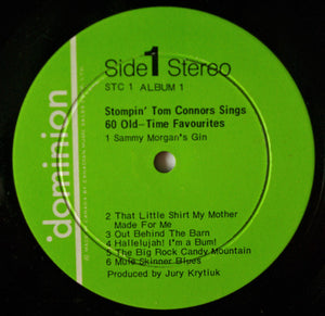 Stompin' Tom Connors - Stompin' Tom Connors Sings 60 Old Time Favourites - 1970