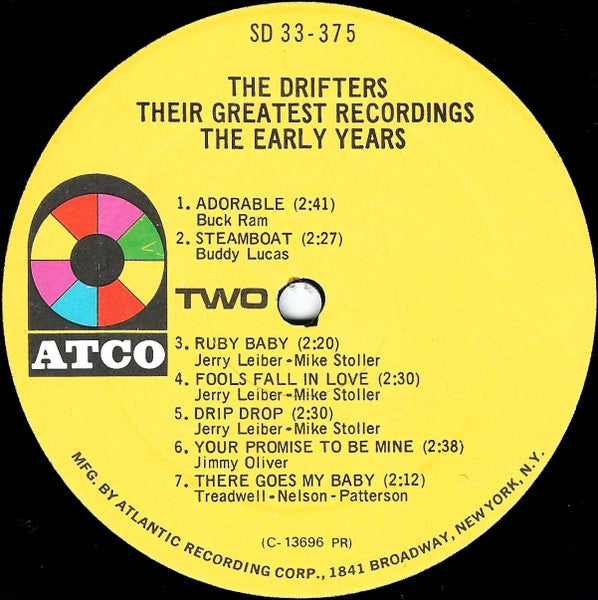 Drifters, The - Their Greatest Recordings (The Early Years) - 1971