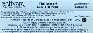 Ian Thomas - The Best Of Ian Thomas 1980 - Quarantunes