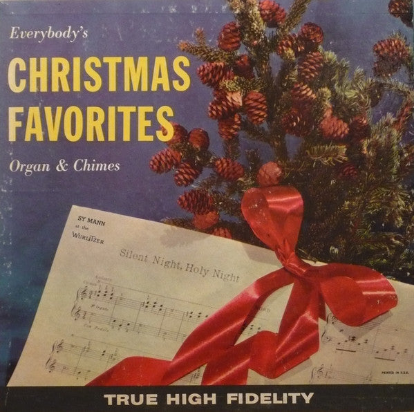 Sy Mann - Everybody's Christmas Favorites - Organ & Chimes - 1957