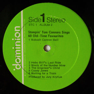 Stompin' Tom Connors - Stompin' Tom Connors Sings 60 Old Time Favourites - 1970