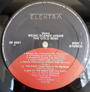 The Doors - Weird Scenes Inside The Gold Mine Vinyl Record