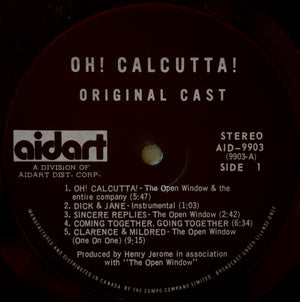 "Oh! Calcutta!" Original Cast - Oh! Calcutta (Original Cast Album)